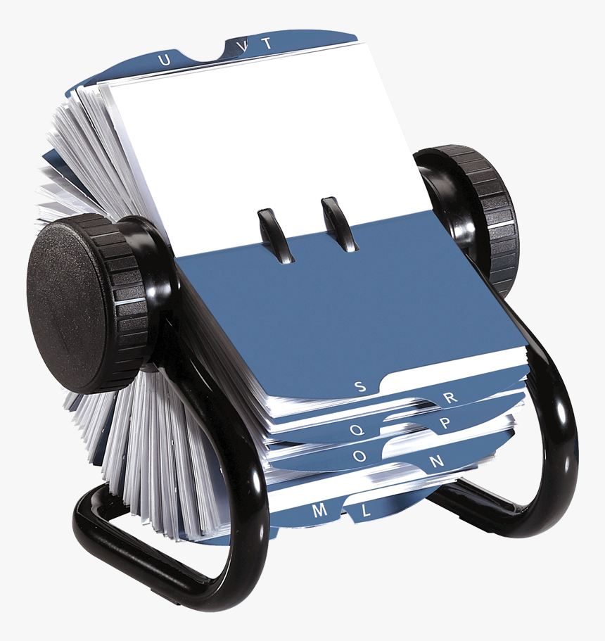 Rotary Card File, HD Png Download