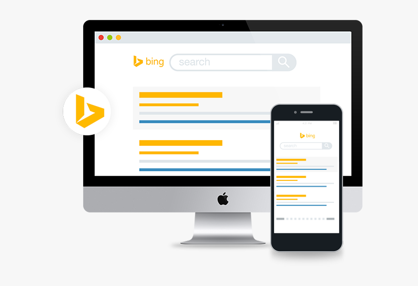 Bing Ads Marketing - Imac 27, HD Png Download