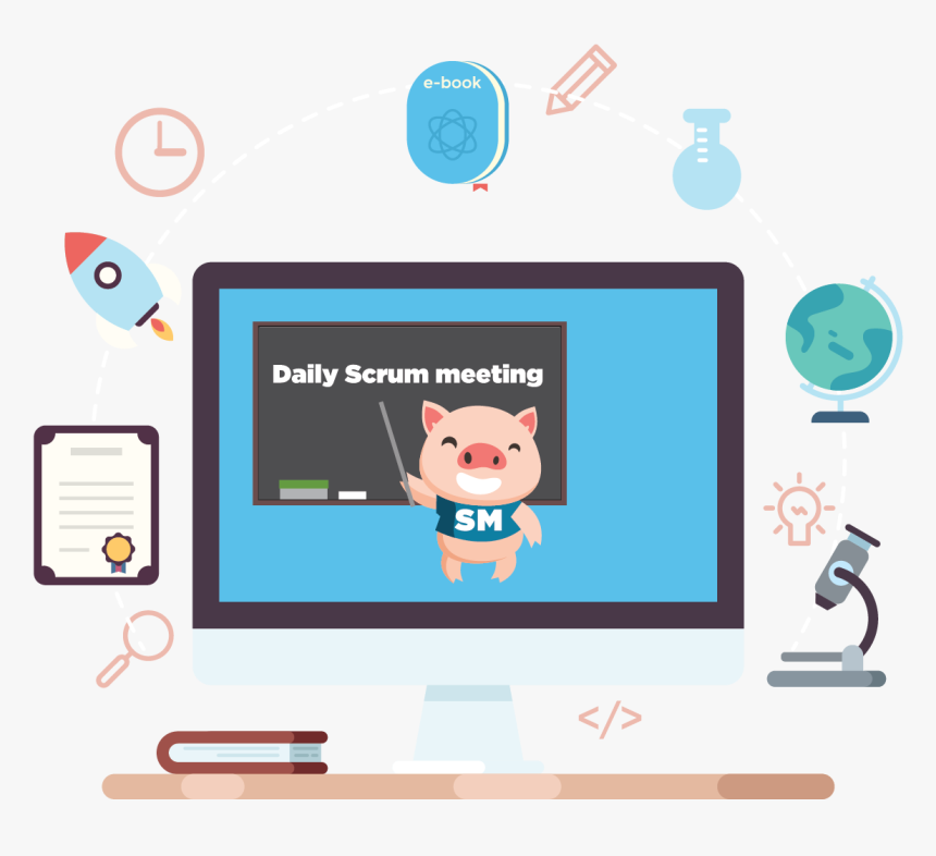 E Learning, HD Png Download