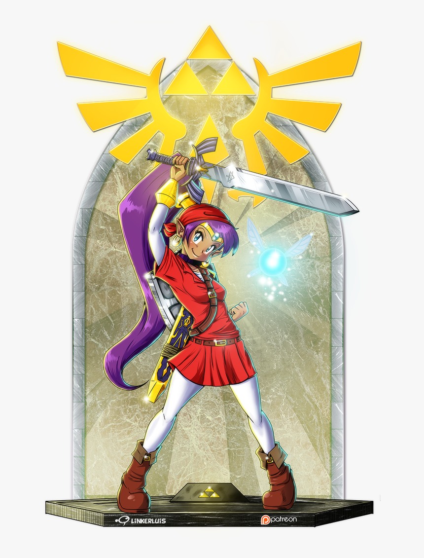 View Samegoogleiqdbsaucenao 1456105114704 , - Shantae Half Genie Hero And Link, HD Png Download