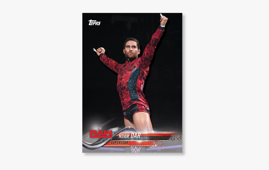 2018 Topps Wwe Noam Dar Base Poster - Artistic Gymnastics, HD Png Download