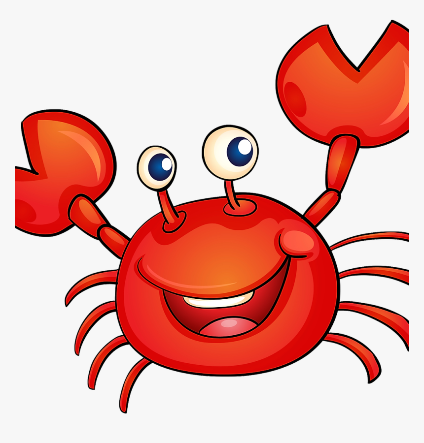 Crab Cartoon Png, Transparent Png