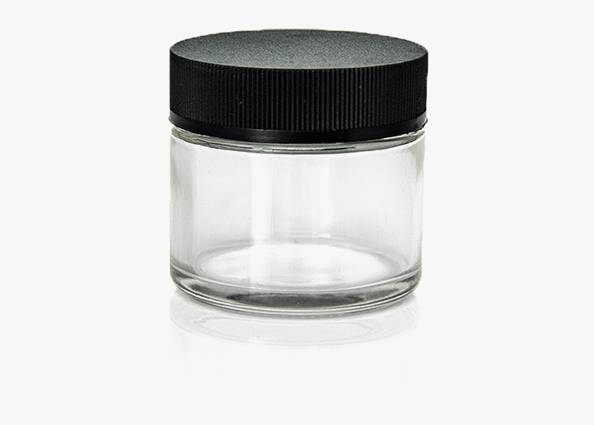2oz Child Resistant Glass Jars With Lids, 53mm Child Glass Jar Black