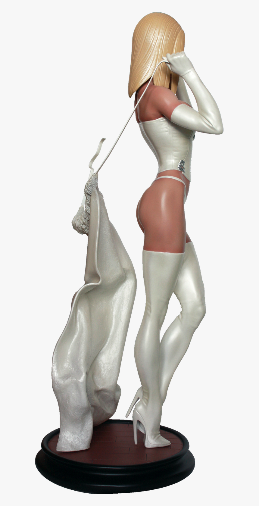 White Queen Emma Frost Statue Comiquette Exclusive - Spandex, HD Png Download