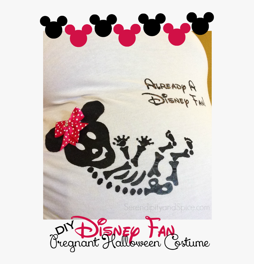 Pregnant Halloween Shirt Disney, HD Png Download
