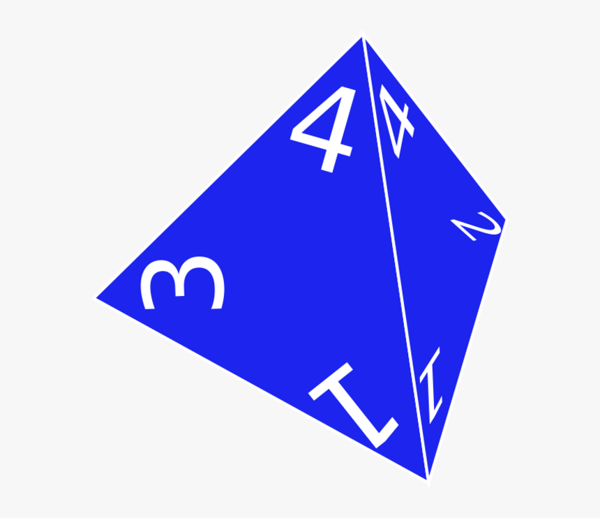 D Mm Portail Ludique - Transparent 4 Sided Die, HD Png Download