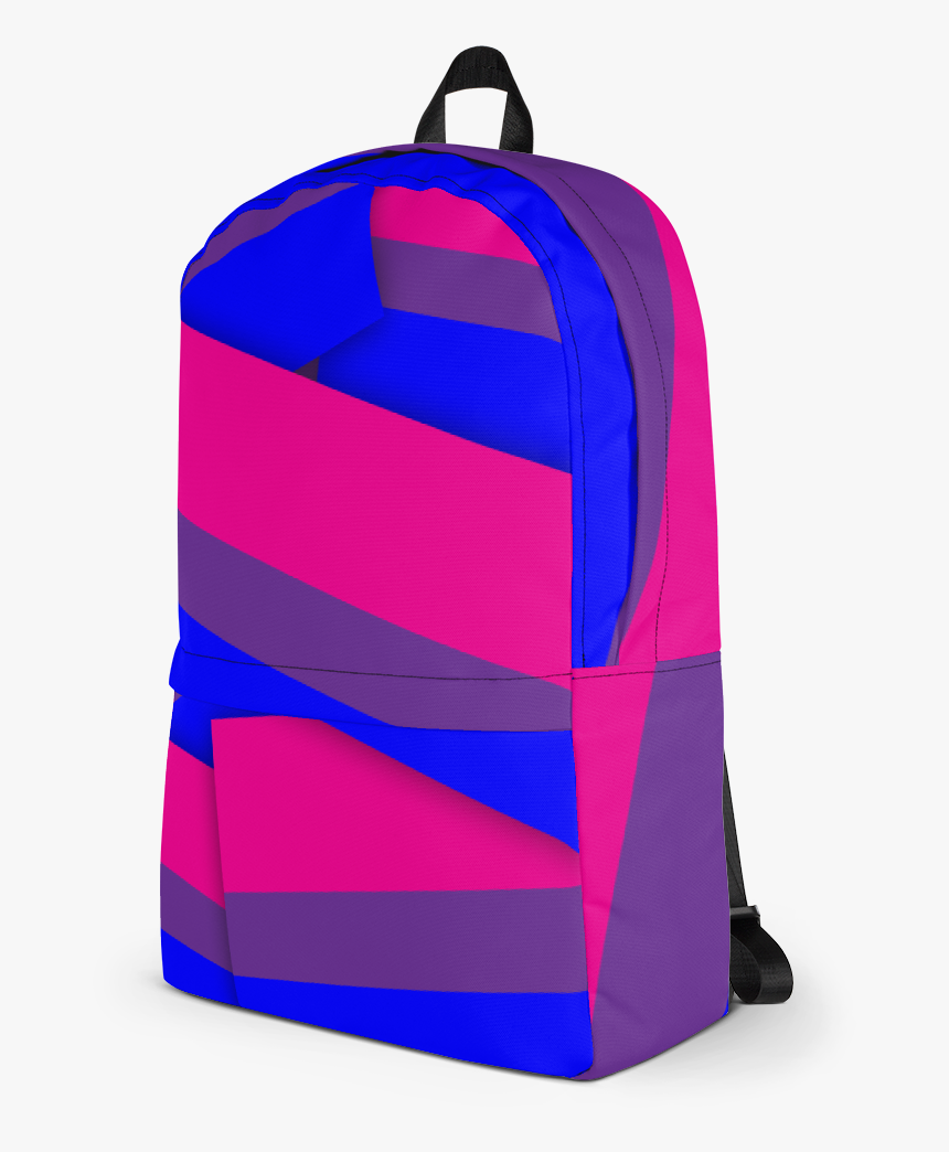 Bisexual Pride Flag Backpack , Png Download - Backpack, Transparent Png