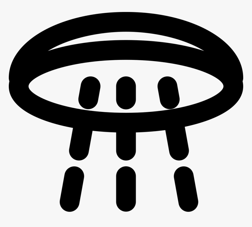 Shower Head With Water - Shower, HD Png Download