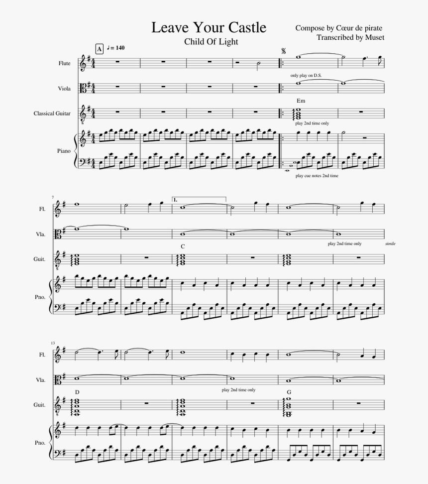 Death Note Violin Sheet Music, HD Png Download