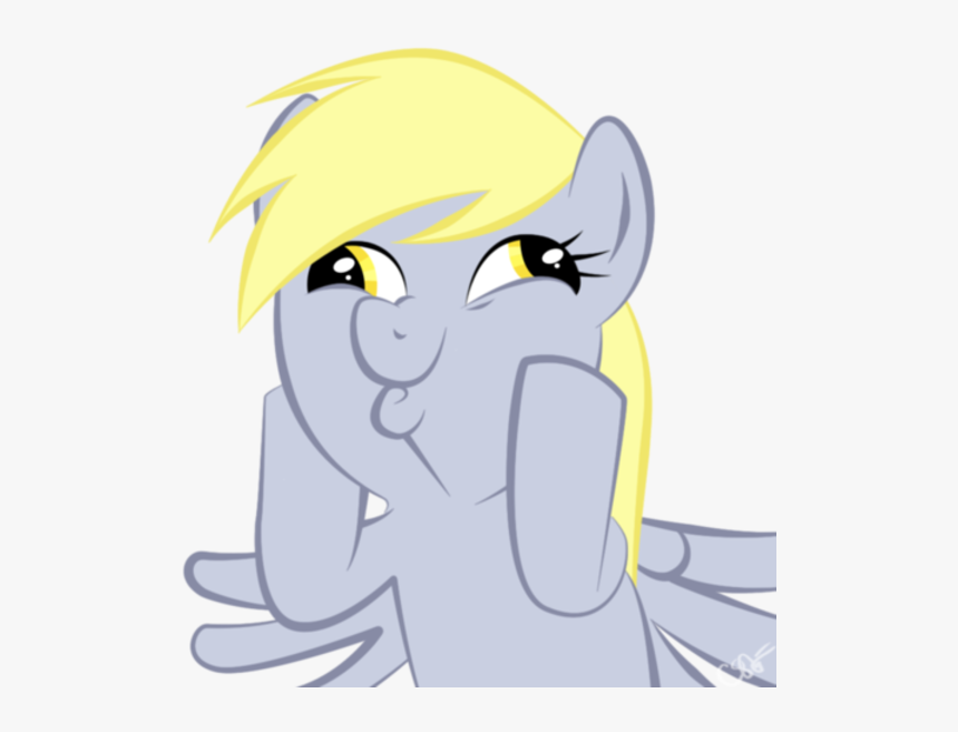 Derpy Hooves Pony Face White Nose Yellow Facial Expression - Cartoon, HD Png Download