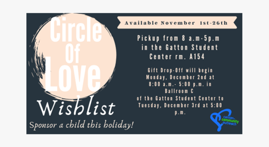 Circle Of Love Flyer With Details In Light Pink Font - Poster, HD Png Download