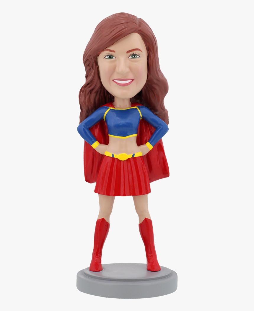Premium Figure Bobblehead - Female Superhero Bobblehead, HD Png Download