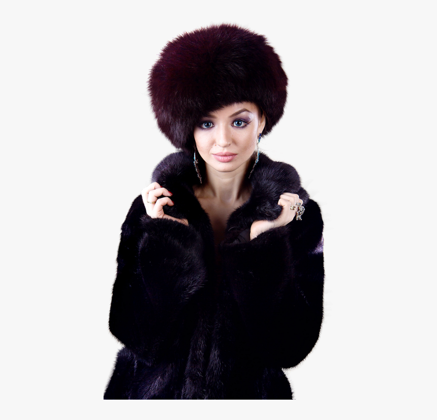 Beautiful Woman In Winter Clothes Png Image - Winter Clothing, Transparent Png