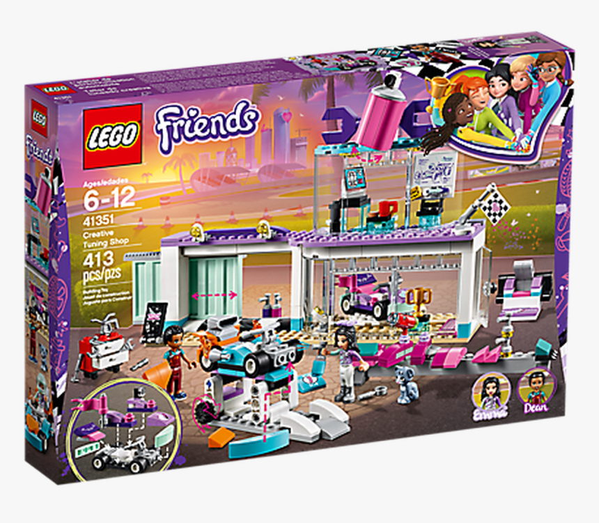 Lego Friends Creative Tuning Shop, HD Png Download