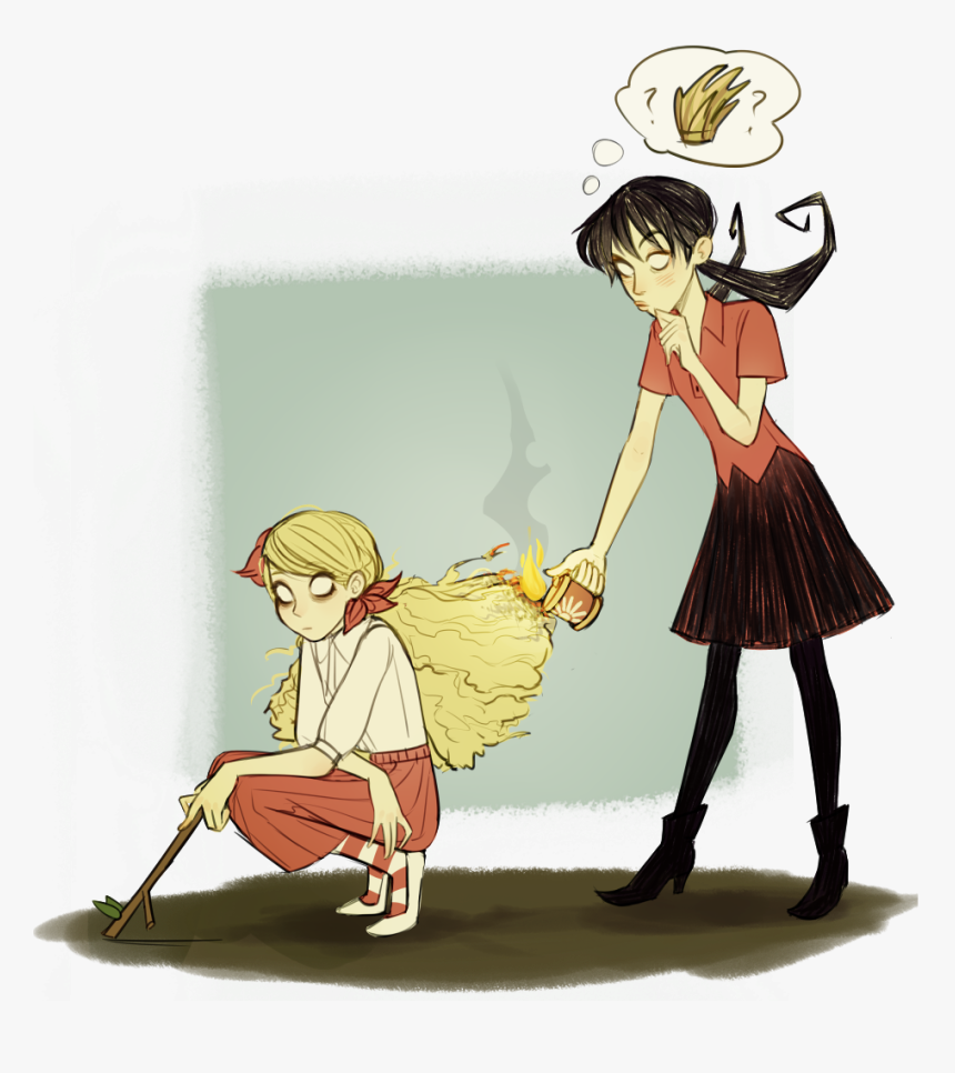Art,beautiful Pictures,games,don& - Don T Starve Wendy Art, HD Png Download