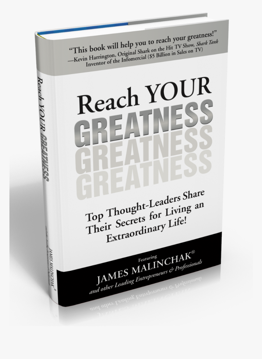 Self Help Book Reach Your Greatness - Book Cover, HD Png Download