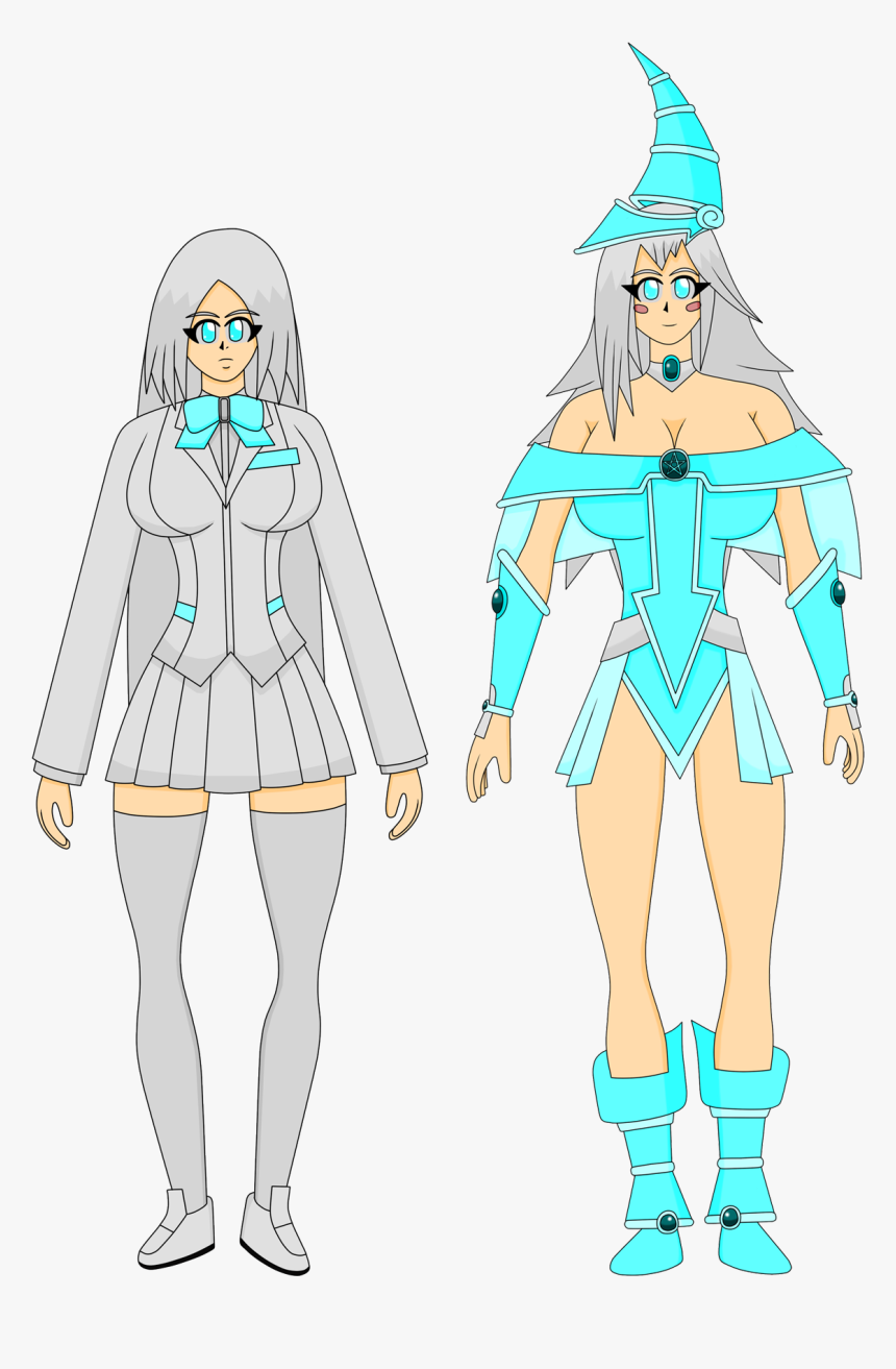 Orihime And Dark Magician Girl - Illustration, HD Png Download