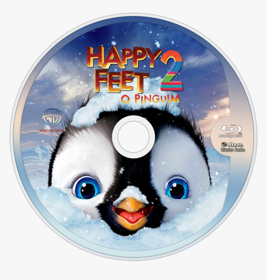 Happy Feet 2 Dvd Label, HD Png Download