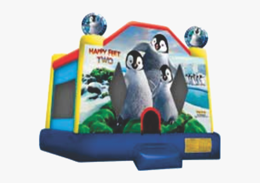 Happy Feet Jump Bounce House, HD Png Download