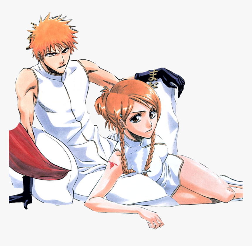 Orihime Inoue And Ichigo Kurosaki, HD Png Download