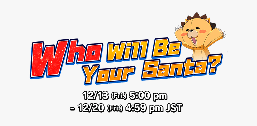 Who Will Be Your Santa - Cartoon, HD Png Download