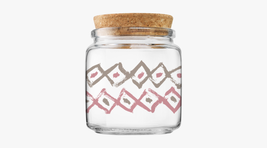 Frasco De Vidrio Con Tapa De Corcho, HD Png Download