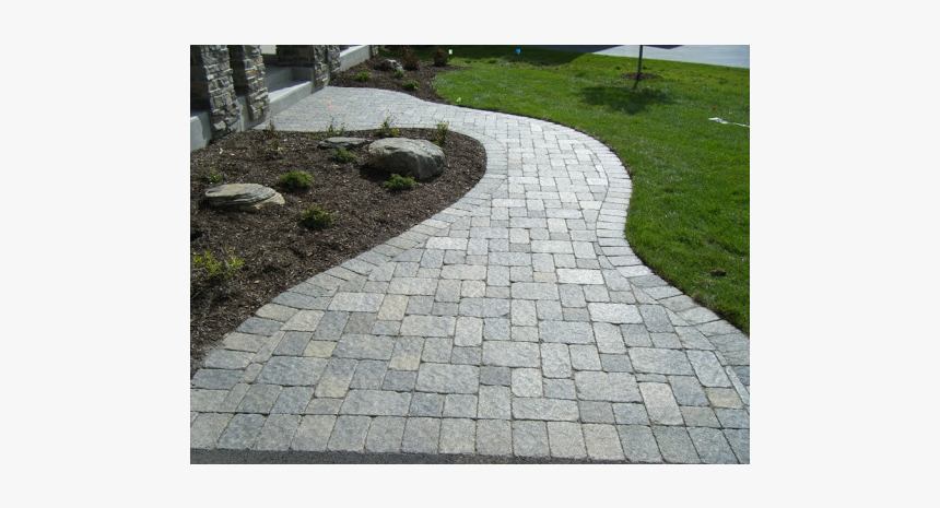 Cobblestone Front Walkway, HD Png Download