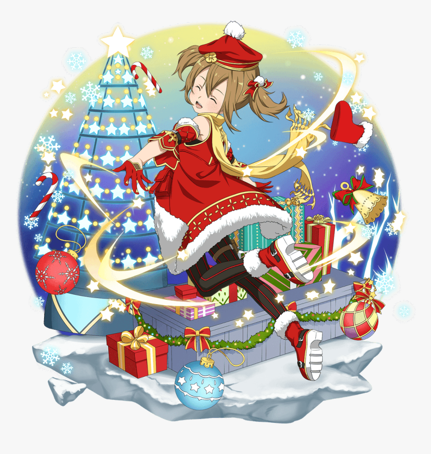 Asuna Yuuki Png , Png Download - Christmas Anime Sao Silica, Transparent Png