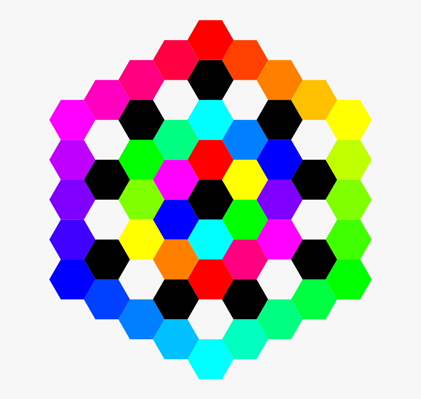 Hexagon Tessellation March 3 2011 - Tessellation Clipart, HD Png Download