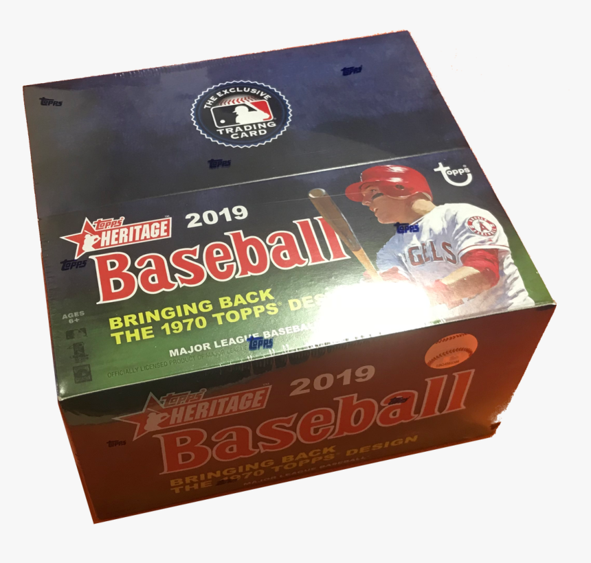 2019 Topps Heritage Baseball Box Retail - Flyer, HD Png Download