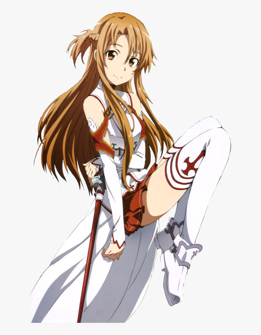 Asuna Yuuki Sword Photo - Anime Chica Protagonista, HD Png Download