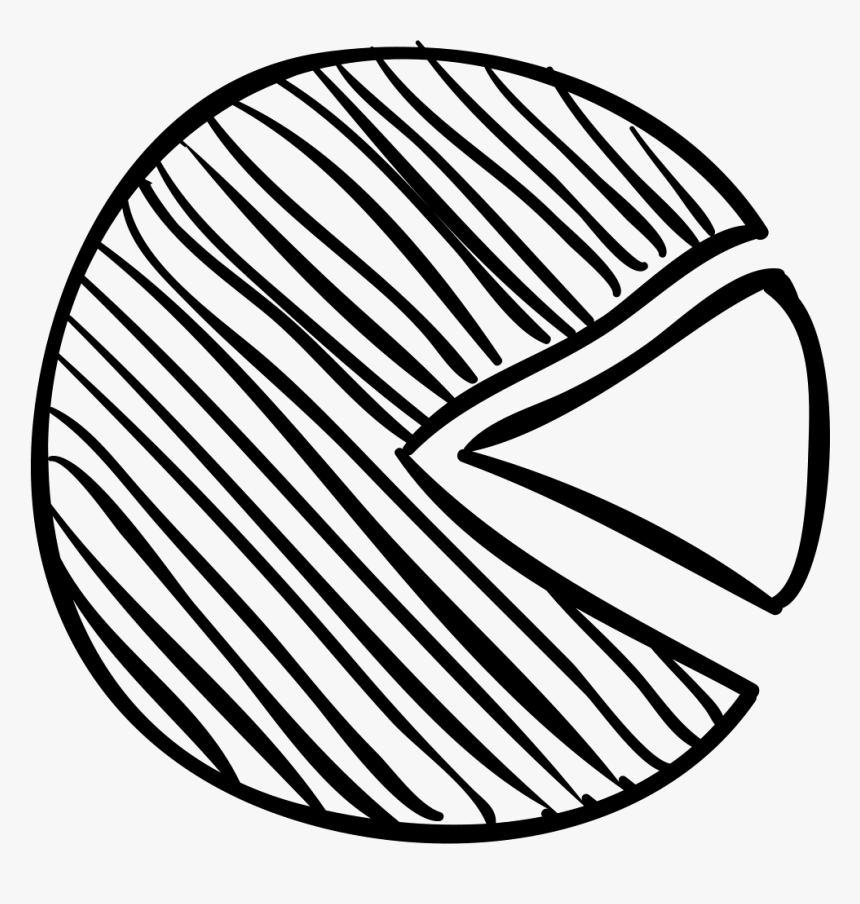 Circular Percentages Graphic Sketch - Lustro Okrągle Czarne, HD Png Download