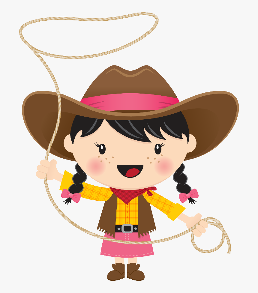 Pin By Marina - Cowboy And Cowgirl Clipart, HD Png Download