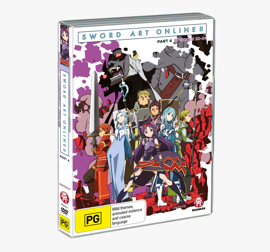 Sword Art Online Ii Bd Cover, HD Png Download