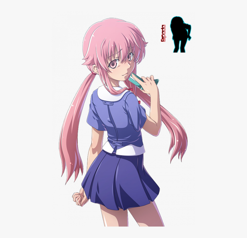 Yuno Gasai, HD Png Download
