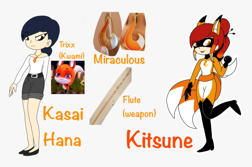 Image - Miraculous Fox, HD Png Download