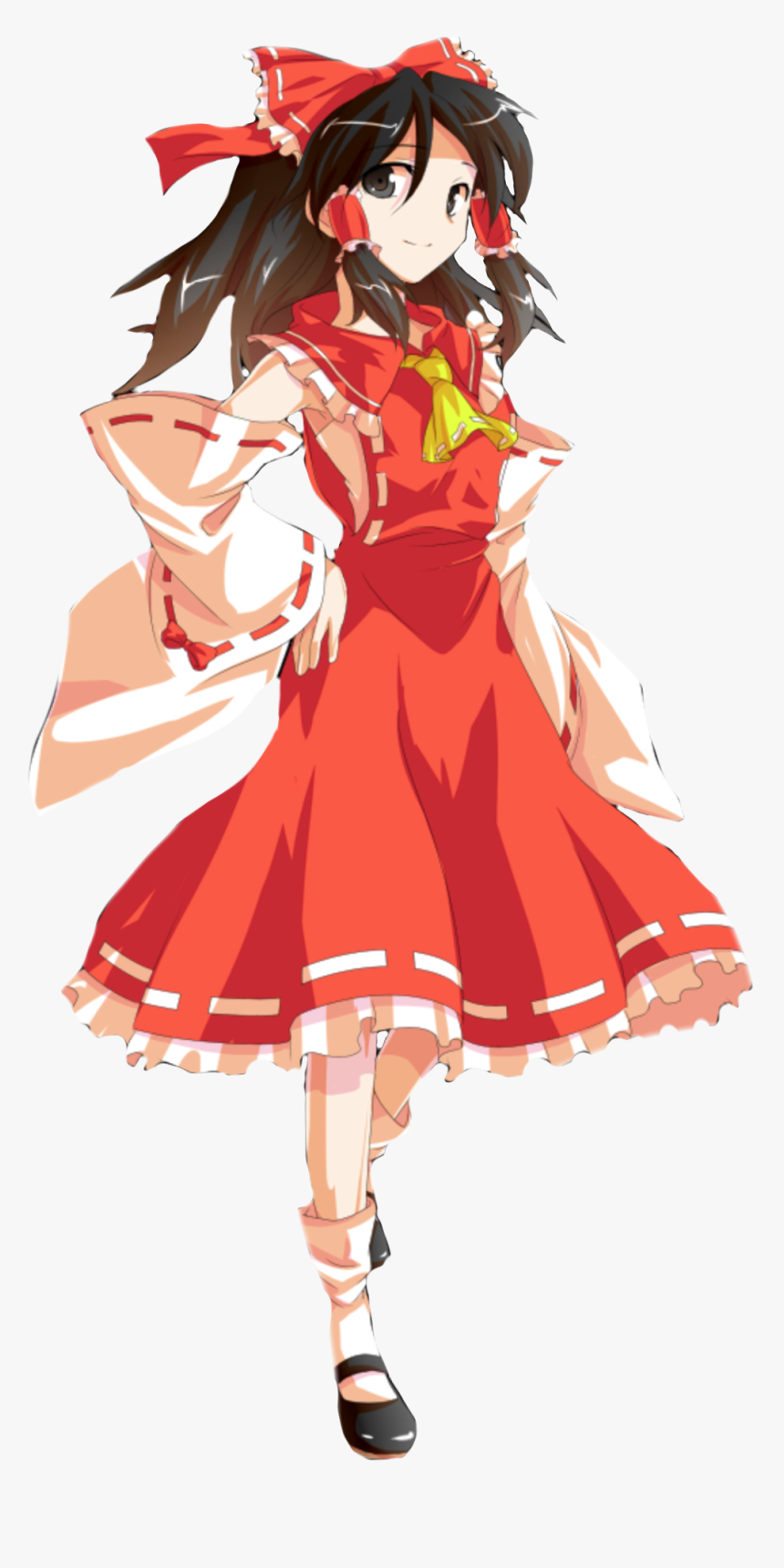Reimu Hakurei Hopeless Masquerade Marisa Kirisame Youtube - Reimu Hakurei Png, Transparent Png