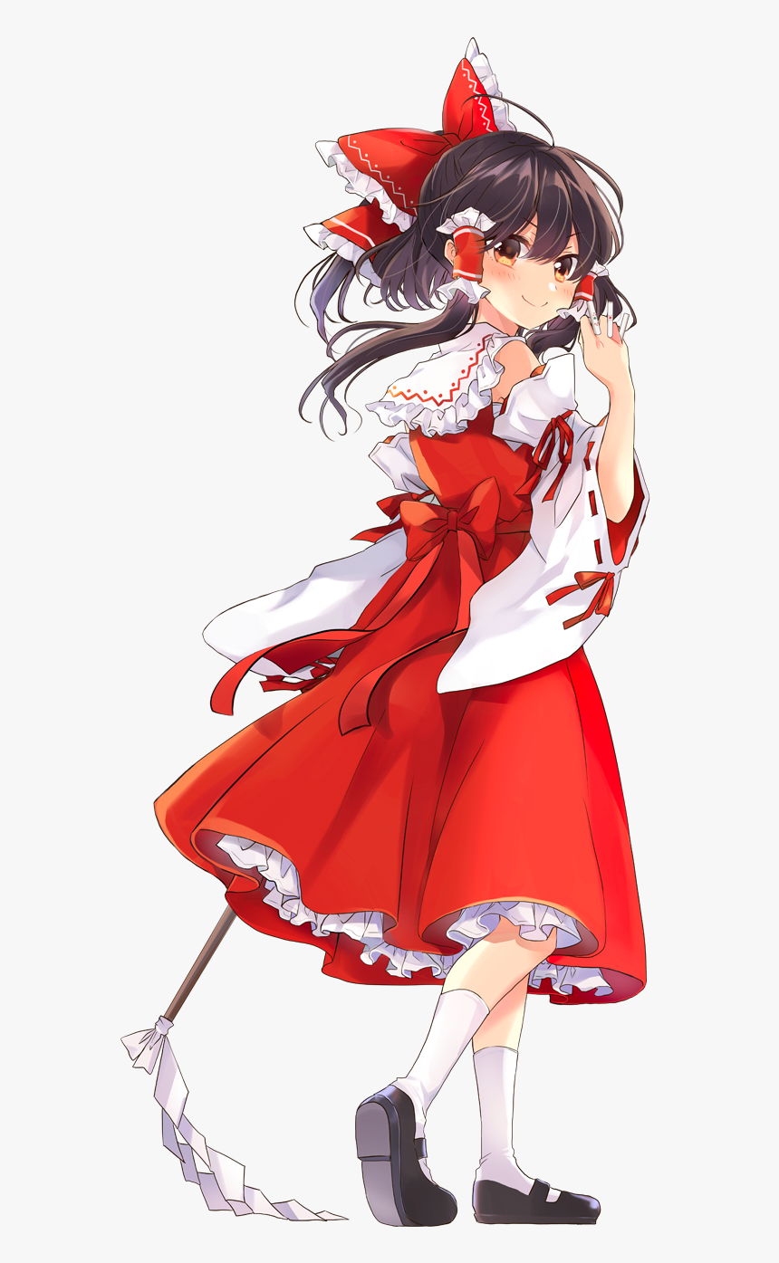 Hakurei Reimu Drawn By Poprication - Ichijon Aoi Choujin Koukosai Tachi, HD Png Download