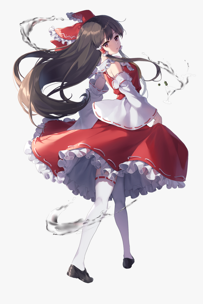 Hakurei Reimu - Anime, HD Png Download