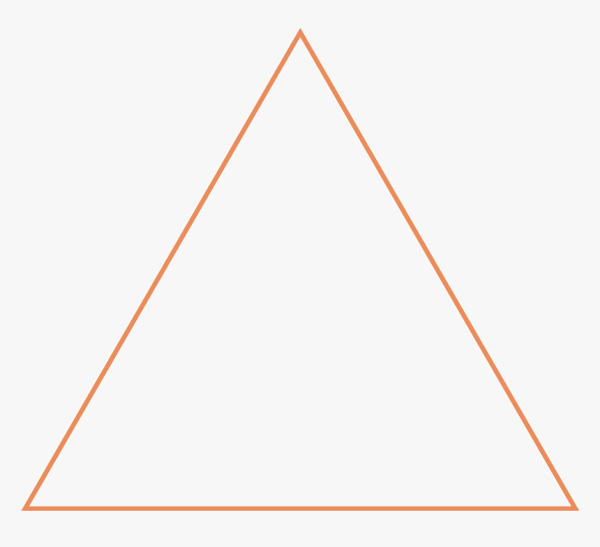 Trójkąt Równoboczny Jak Narysować, HD Png Download