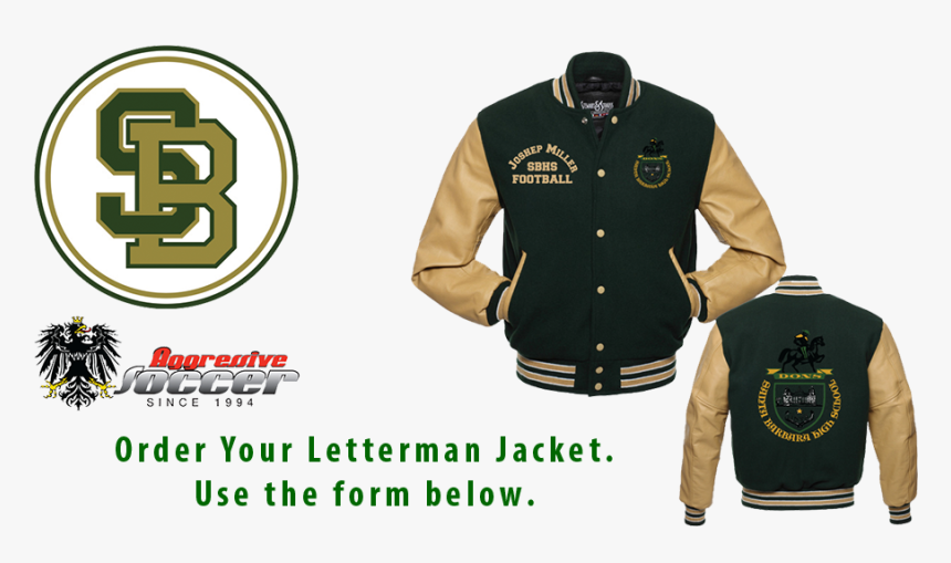 Letterman Jacket Header V3 - Santa Barbara Dons Logo, HD Png Download