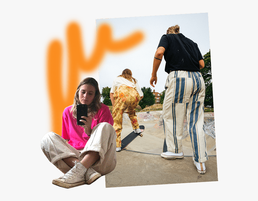 Pia Schiele Collage - Girl, HD Png Download