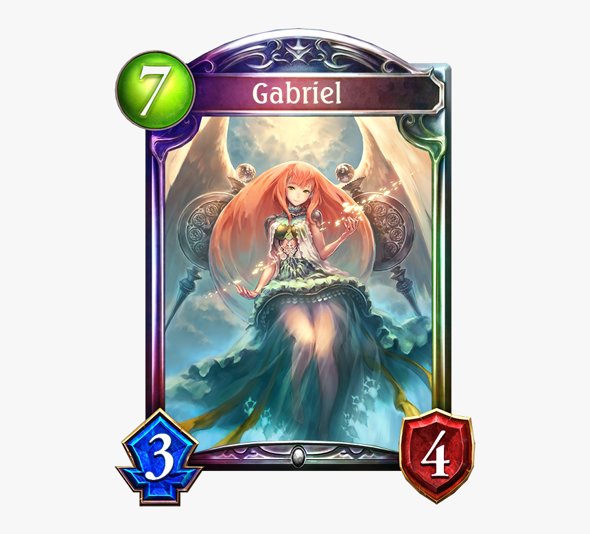 Shadowverse Card , Png Download - Shingeki No Bahamut Gabriel, Transparent Png