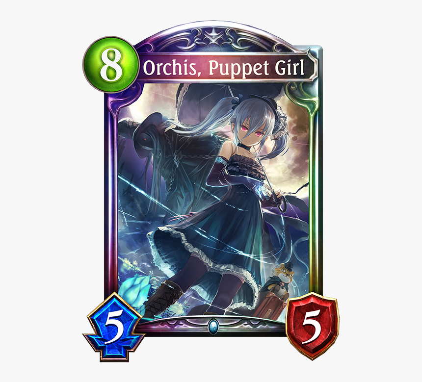 Orchis, Puppet Girl - Shadowverse Unbodied Witch, HD Png Download