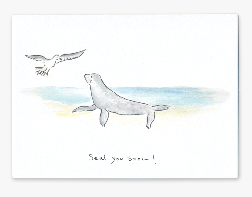 Seal You Soon - Sketch, HD Png Download