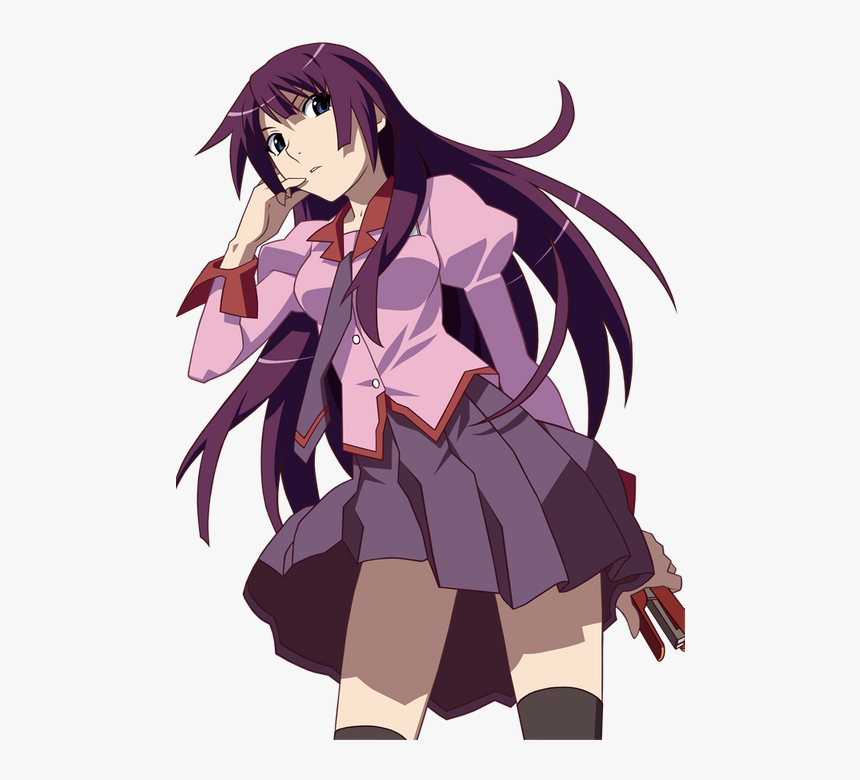 Hitagi Senjougahara Png, Transparent Png