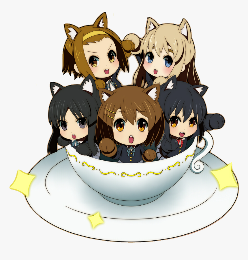 Picture - Anime Girl In Teacup, HD Png Download