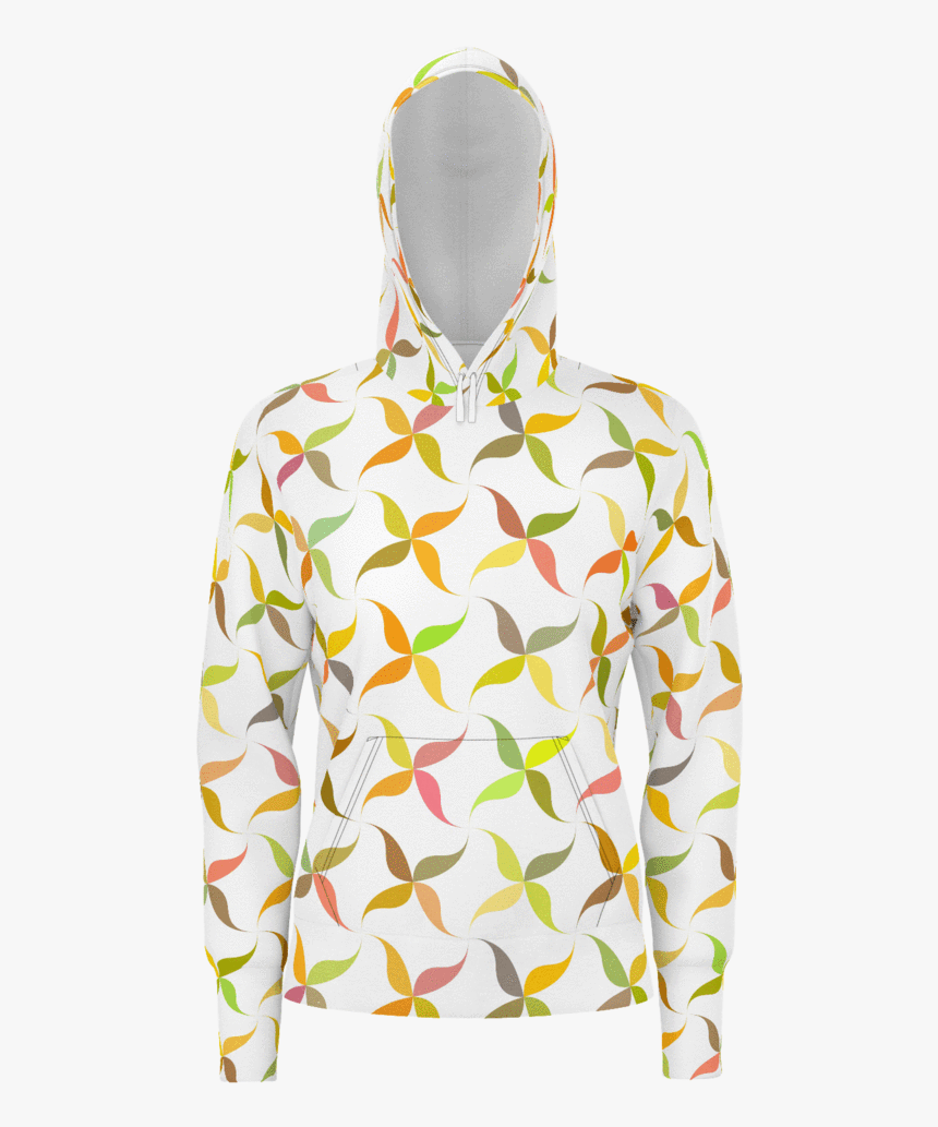 Leaf Pattern Hoodie - Hoodie, HD Png Download