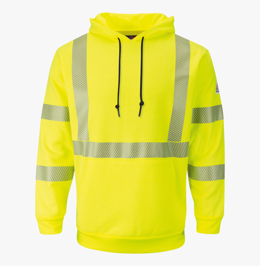 Men S Fleece Fr Hi-visibility Pullover Hooded Sweatshirt - Hoodie, HD Png Download