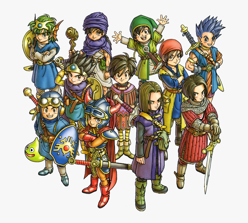 Toriyama Dq Illustrations - Scions Of Erdrick, HD Png Download
